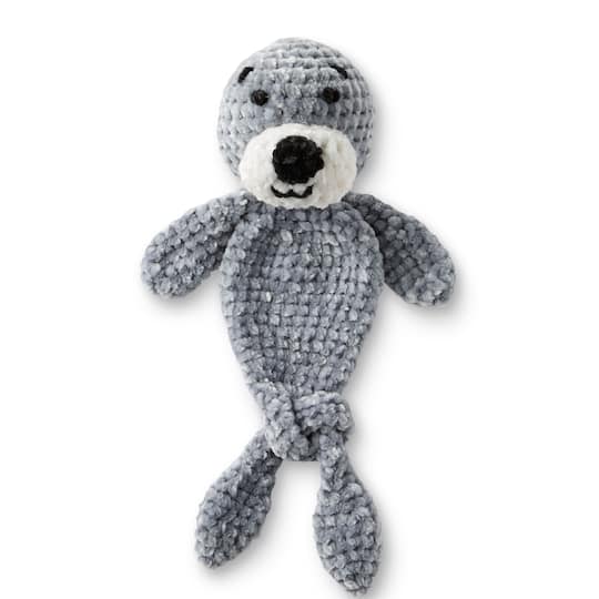 Seal Intermediate Cuddle Craft Crochet Kit by Loops & Threads®